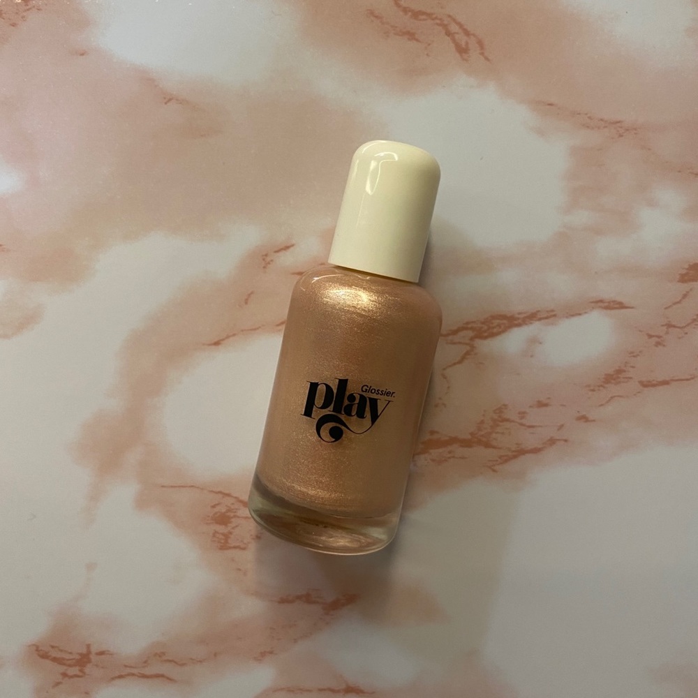 glossier niteshine in platinum rose